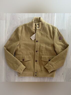 NWT Timberland Moxie Wool Mountain Bomber Jacket Old Money Light Brown